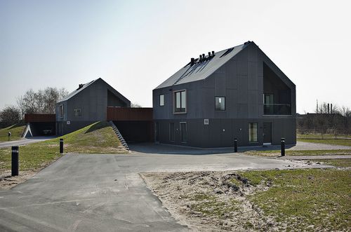 Panel cladding - RUSTIKAL - Amroc - fiber cement / matte