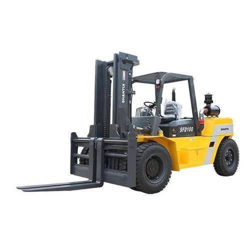 Logistic forklift - SFD100 - SHANDONG SHANTUI CONSTRUCTION MACHINERY IMP&EXP CO.,LTD - for industrial use / for warehouse / diesel engine
