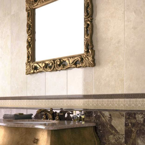 Porcelain tile - BELCAIRE - ALAPLANA - high-gloss / indoor / bathroom