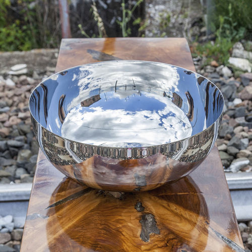 Countertop washbasin - Loft  - CIPI' - metal / round / without hole