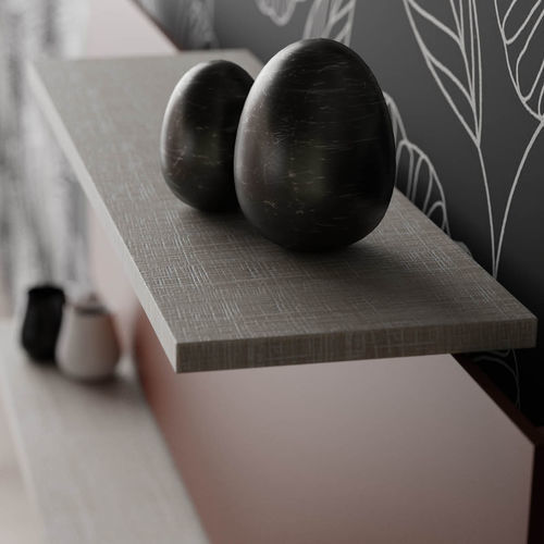 Wall-mounted shelves - LYNEA - CORDIVARI DESIGN - contemporary / wooden / commercial