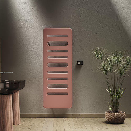 Electric towel radiator - GIULY SL - CORDIVARI DESIGN - 850 w / contemporary / carbon steel