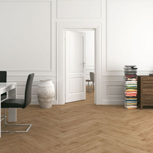 Indoor tile - ALMOND - HERBERIA - floor / porcelain stoneware / 15x90 cm