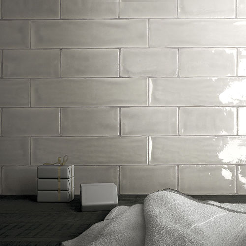 Porcelain stoneware tile - MAYOLICA - LIVING CERAMICS - matte / high-gloss / indoor