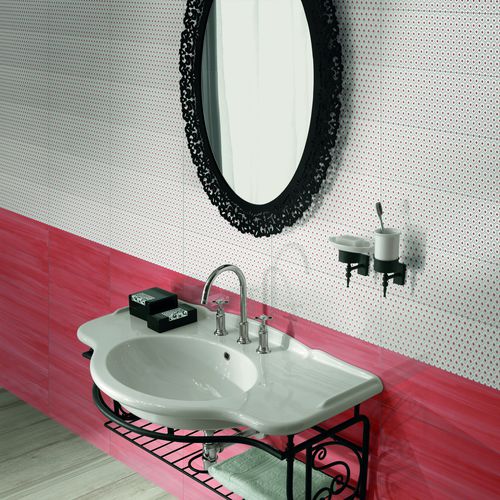 Porcelain stoneware tile - GLOSSY - MARINER CERAMICHE - high-gloss / kitchen / bathroom