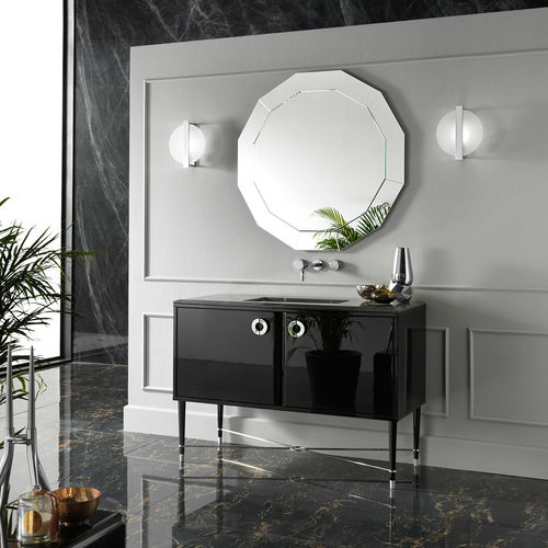 Free-standing washbasin cabinet - SOHO-03 - MIA ITALIA - marble / traditional / with drawers