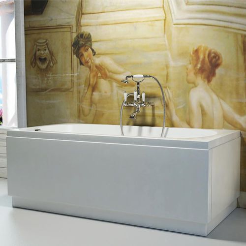Free-standing bathtub - CAPRI - RELAX DESIGN - acrylic / whirlpool / white
