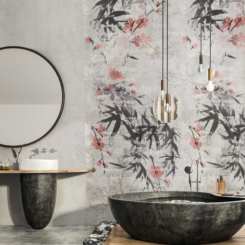 Ceramic tile - KYOTO - STUDIO ONE - polished / indoor / bathroom