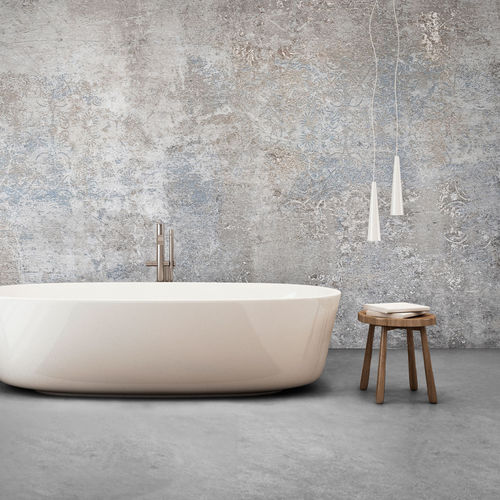 Contemporary wallpaper - CAMELOT - Tecnografica Italian Wallcoverings - cellulose fiber / abstract motif / stone look