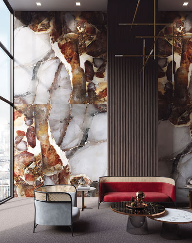 Cover decorative panel - PAPEETE - Tecnografica Italian Wallcoverings - wall-mounted / for interior / for ceiling