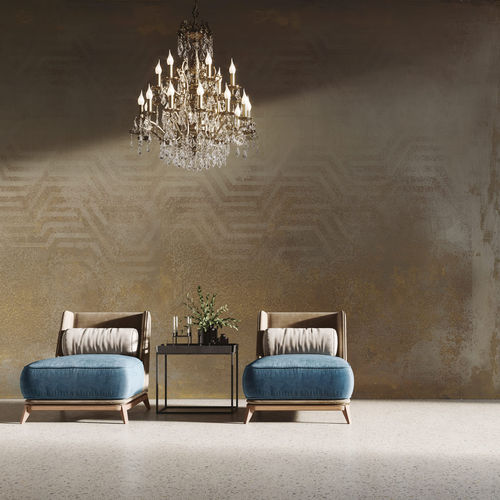 Contemporary wallpaper - BELLEVILLE - Tecnografica Italian Wallcoverings - cellulose fiber / nonwoven fabric / fiberglass