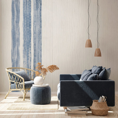 Contemporary wallpaper - KIMONO - Tecnografica Italian Wallcoverings - cellulose fiber / nonwoven fabric / fiberglass