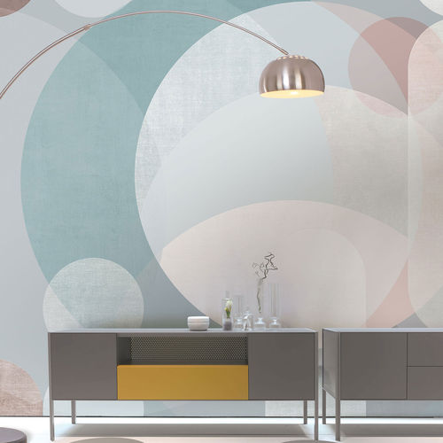 Retro wallpaper - SIR ELTON - Tecnografica Italian Wallcoverings - cellulose fiber / nonwoven fabric / fiberglass