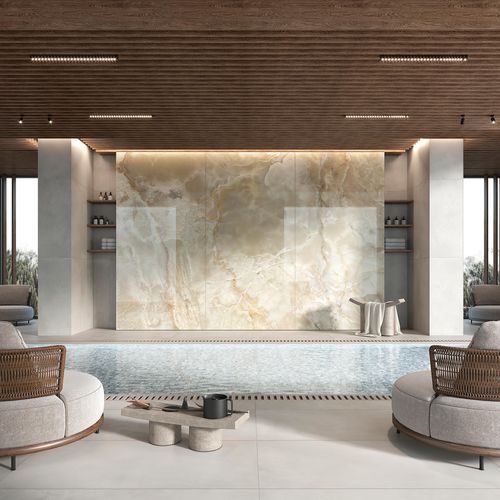 Cover decorative panel - ONICE CAPPUCCINO - Tecnografica Italian Wallcoverings - wall-mounted / for interior / for lighting