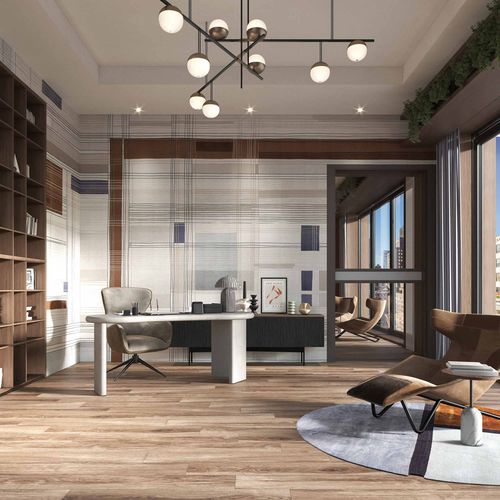 Contemporary wallpaper - AVENIDA - Tecnografica Italian Wallcoverings - cellulose fiber / nonwoven fabric / fiberglass