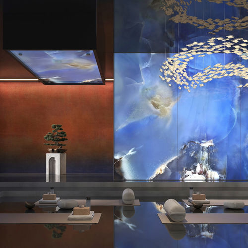 Cover decorative panel - BALI - Tecnografica Italian Wallcoverings - wall-mounted / for interior / fire-retardant