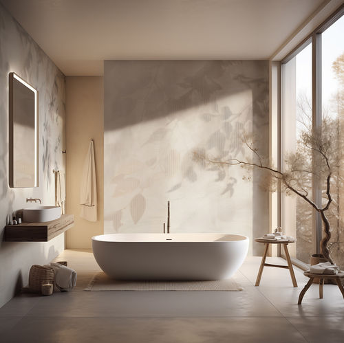 Contemporary wallpaper - YAKSI - Tecnografica Italian Wallcoverings - cellulose fiber / nonwoven fabric / fiberglass