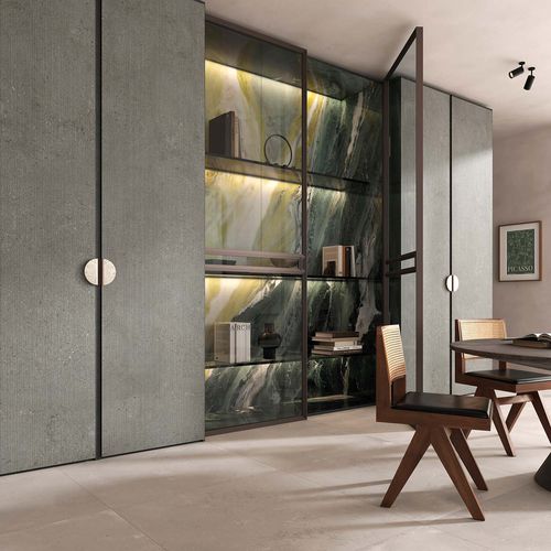 Cover decorative panel - ABBEY GREEN - Tecnografica Italian Wallcoverings - wall-mounted / for interior / lightweight