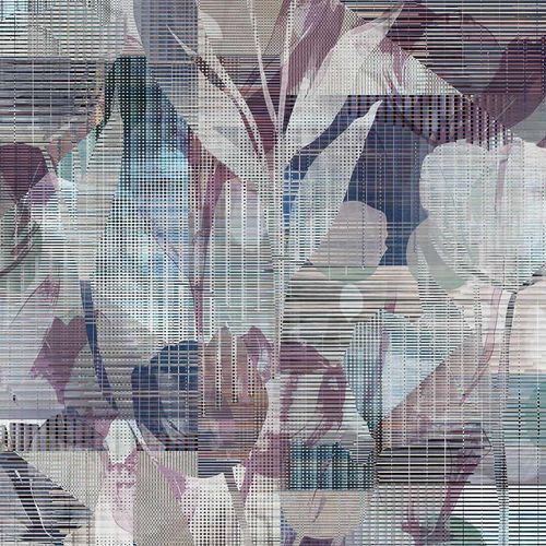 Nonwoven fabric wallpaper - FRAGMENTA - Tecnografica Italian Wallcoverings - fiberglass / cellulose fiber / silk