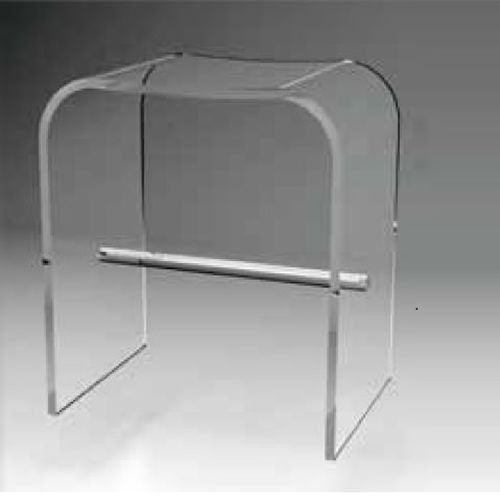 Contemporary stool - SP3 - THERMO DESIGN - plastic / bathroom / transparent