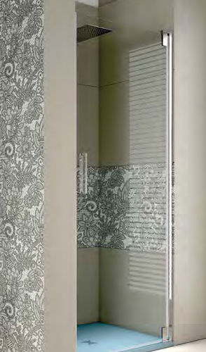 Glass shower enclosure - SME / PB - THERMO DESIGN - corner / home