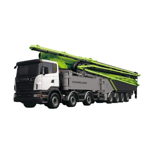 Mobile concrete pump - 56X-6RZ - Zoomlion International Trade Co