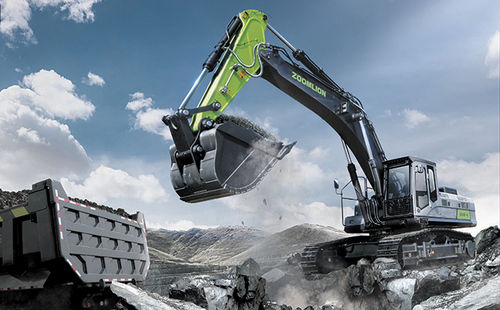 Crawler excavator - ZE550EK-10 - Zoomlion International Trade Co., Ltd. - for construction / loading