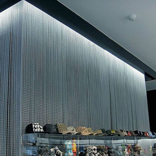 Aluminum room divider - YR-2001 - Shijiazhuang YingRui Metal Products Co., Ltd - wire mesh