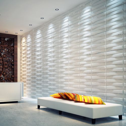 Ceiling decorative panel - BLADET - 3Dcora - wall / fire-retardant / lightweight