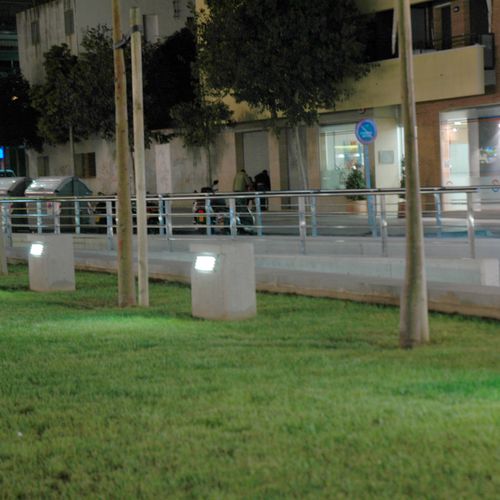 Public space bollard light - BALISA JM - Mago Urban - contemporary / concrete