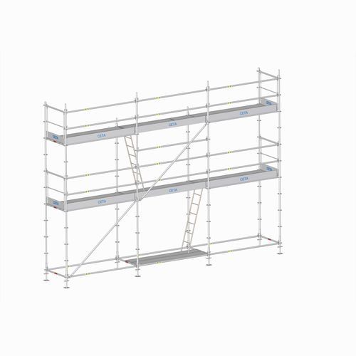 Galvanised steel scaffolding - MC MULTICETA - CETA SPA