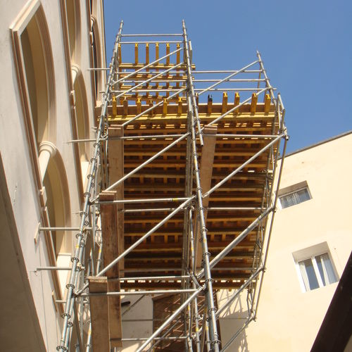 Steel shoring tower - CETA SPA - heavy-duty