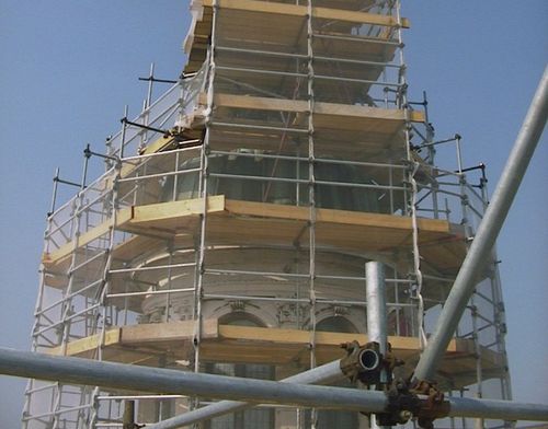 Galvanised steel scaffolding - CETA SPA - high