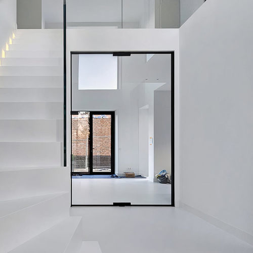 1 leaf door - MINI-MAX - SINGLE - PortaPivot - interior / anodized aluminum / pivoting