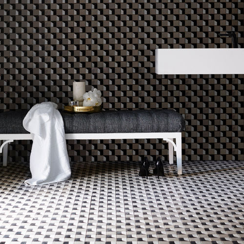 Marble mosaic tile - MARMO : SCARPA - Greg Natale - textured / indoor / floor