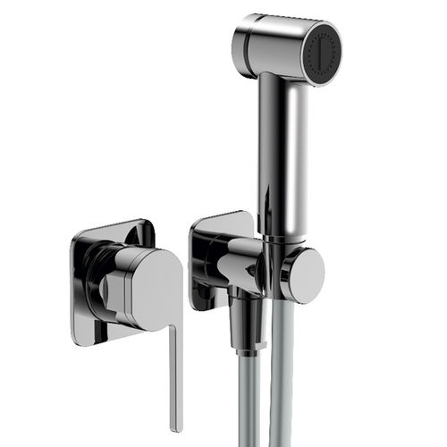 Shower mixer tap - NINE : CR52003109/CR52003104 - Griferia Rovira - bidet / built-in / chromed metal