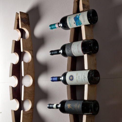 Bottle display rack - OG0001DD-1 - Pasquini Marino - wall-mounted / wooden / home