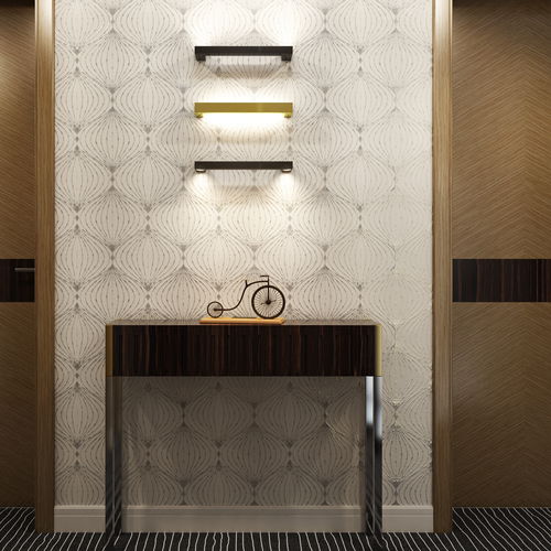 Contemporary wall light - BEAM WALL 180 - Oleant Lighting - indoor / outdoor / aluminum