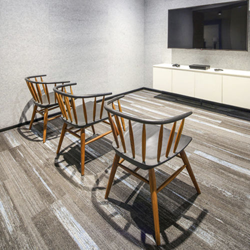 Contemporary dining chair - ESKI - ALANKARAM - indoor / wood / wooden base