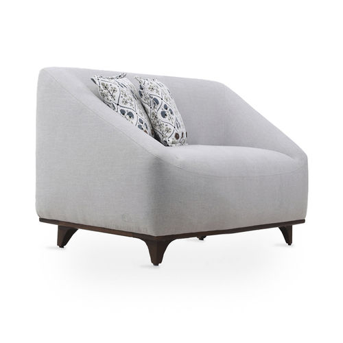 Contemporary sofa - CRYNHOI - ALANKARAM - fabric / upholstered / club