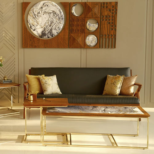 Modern sofa - Z-SOFA - ALANKARAM - living room / for bedroom / fabric