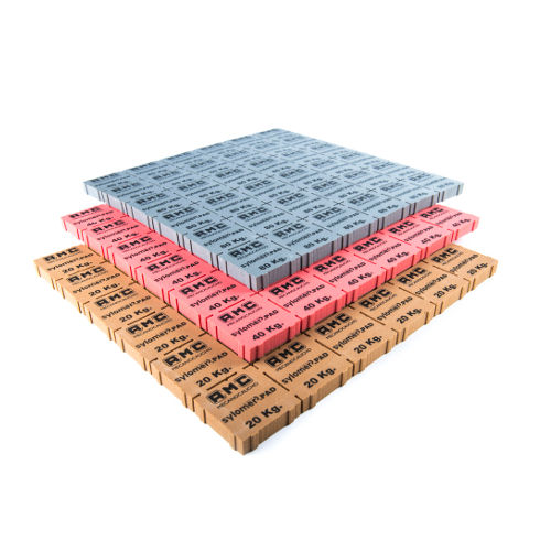 Acoustic insulation - SYLOMER PAD - AMC Mecanocaucho - synthetic / panel / for flooring