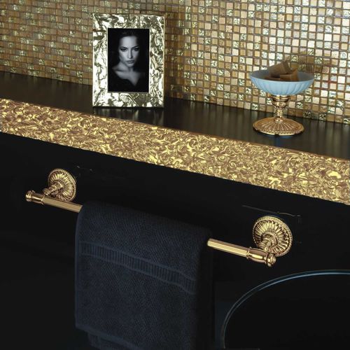 1-bar towel rack - AA210/AA211/AA212 - Bagno & Associati - wall-mounted / chrome-plated brass / brass