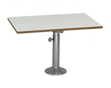 Plywood table top - S4588FT - Forma Marine - iroko / for boat / white