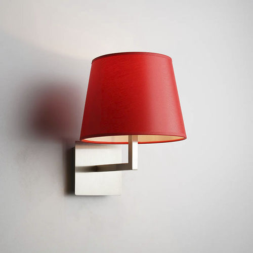 Contemporary wall light - CARIOCA - LUCERA - indoor / steel / round