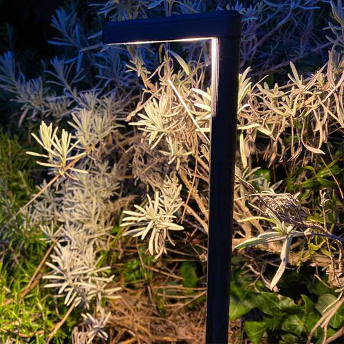 Garden bollard light - EKERA - MAISON ORSTEEL - contemporary / aluminum / LED