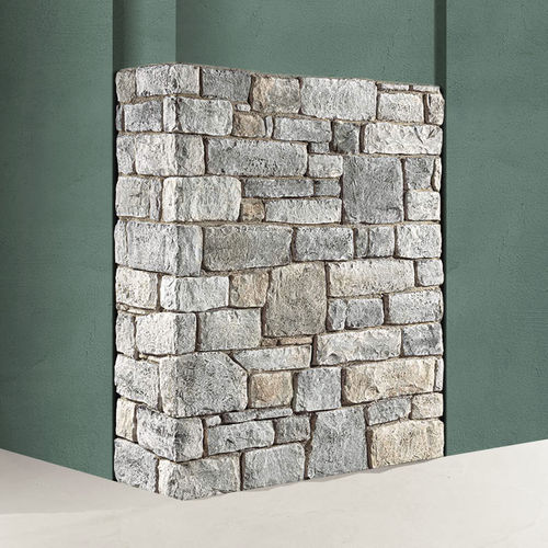 Natural stone wall cladding - BERGAMO - Geopietra - exterior / for indoor use / glued