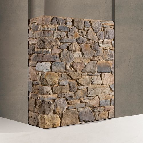 Engineered stone wall cladding - NEW LIGURIA - Geopietra - indoor / exterior / glued