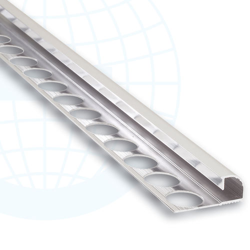 Brass edge trim - EUROCORNER 171L - Euroshrink - for tile / rounded edge