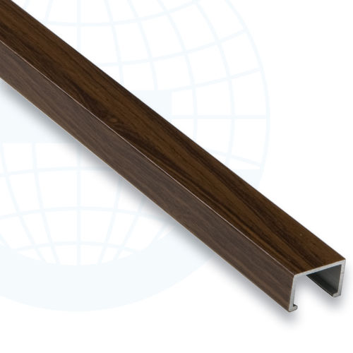 Aluminum junction profile - EUROLISTELLO 225A - Euroshrink - for tile / trim with decorative insert